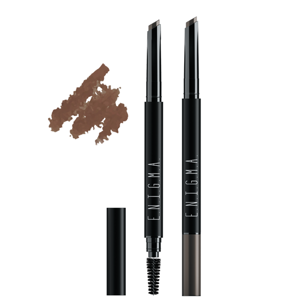 Стойкий карандаш для бровей (насыщенный коричневый) - E.N.I.G.M.A.