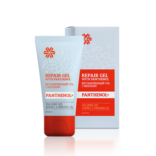 Восстанавливающий гель с пантенолом - Сибирские бальзамы