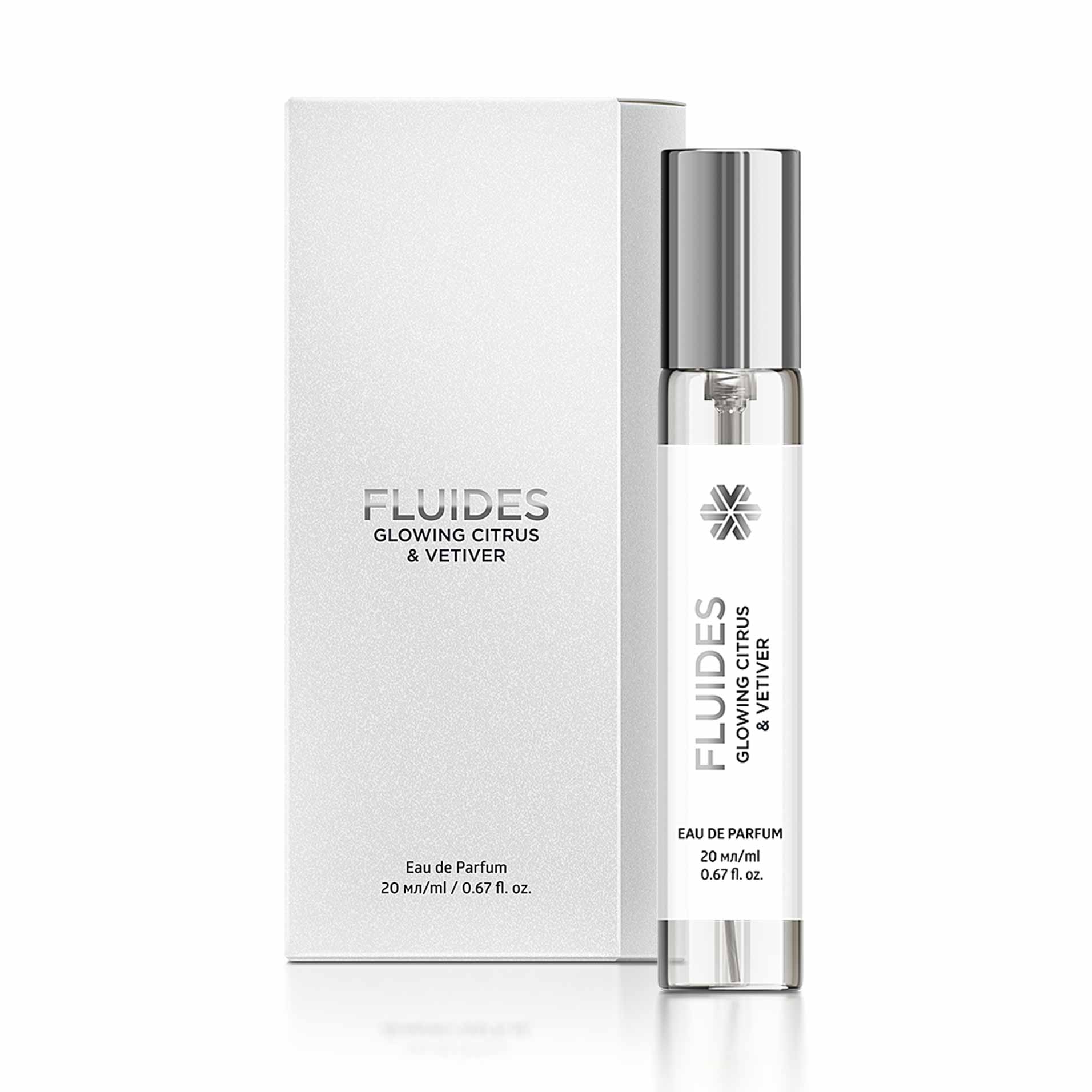 FLUIDES Glowing Citrus & Vetiver, парфюмерная вода, 20 мл - Коллекция ароматов Ciel