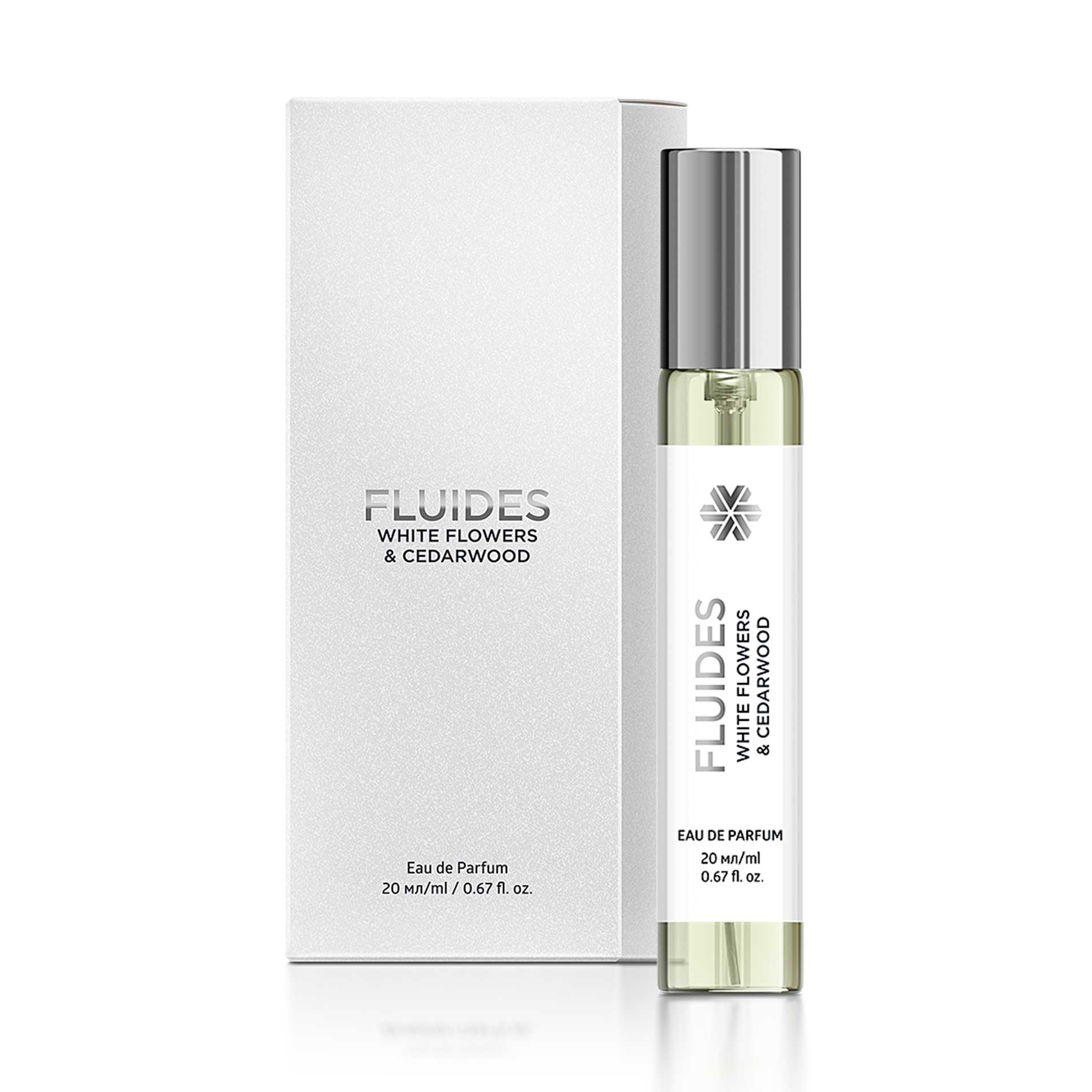 FLUIDES White Flowers & Cedarwood, парфюмерная вода, 20 мл - Коллекция ароматов Ciel