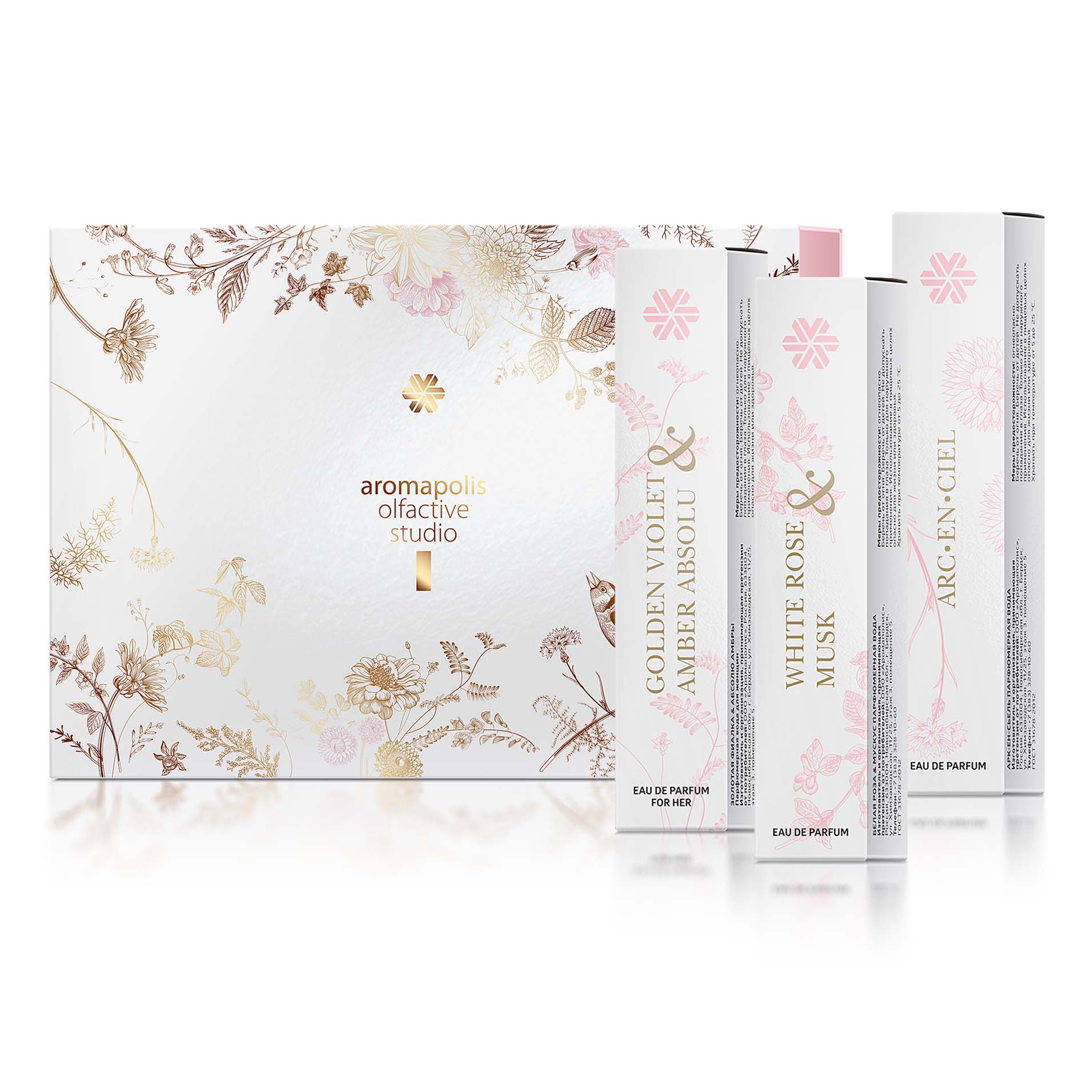 Подарочный набор изысканных ароматов «Секрет абсолютной женственности» - Aromapolis Olfactive Studio