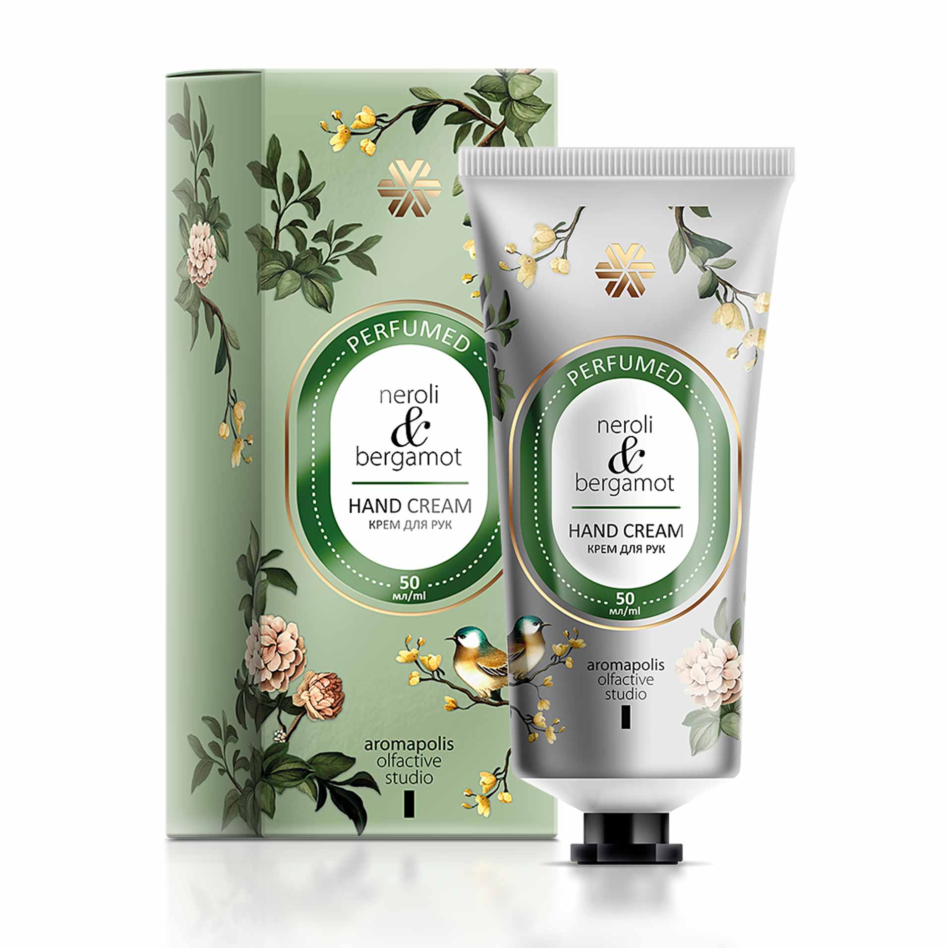 Нероли и бергамот, парфюмированный крем для рук - Aromapolis Olfactive Studio
