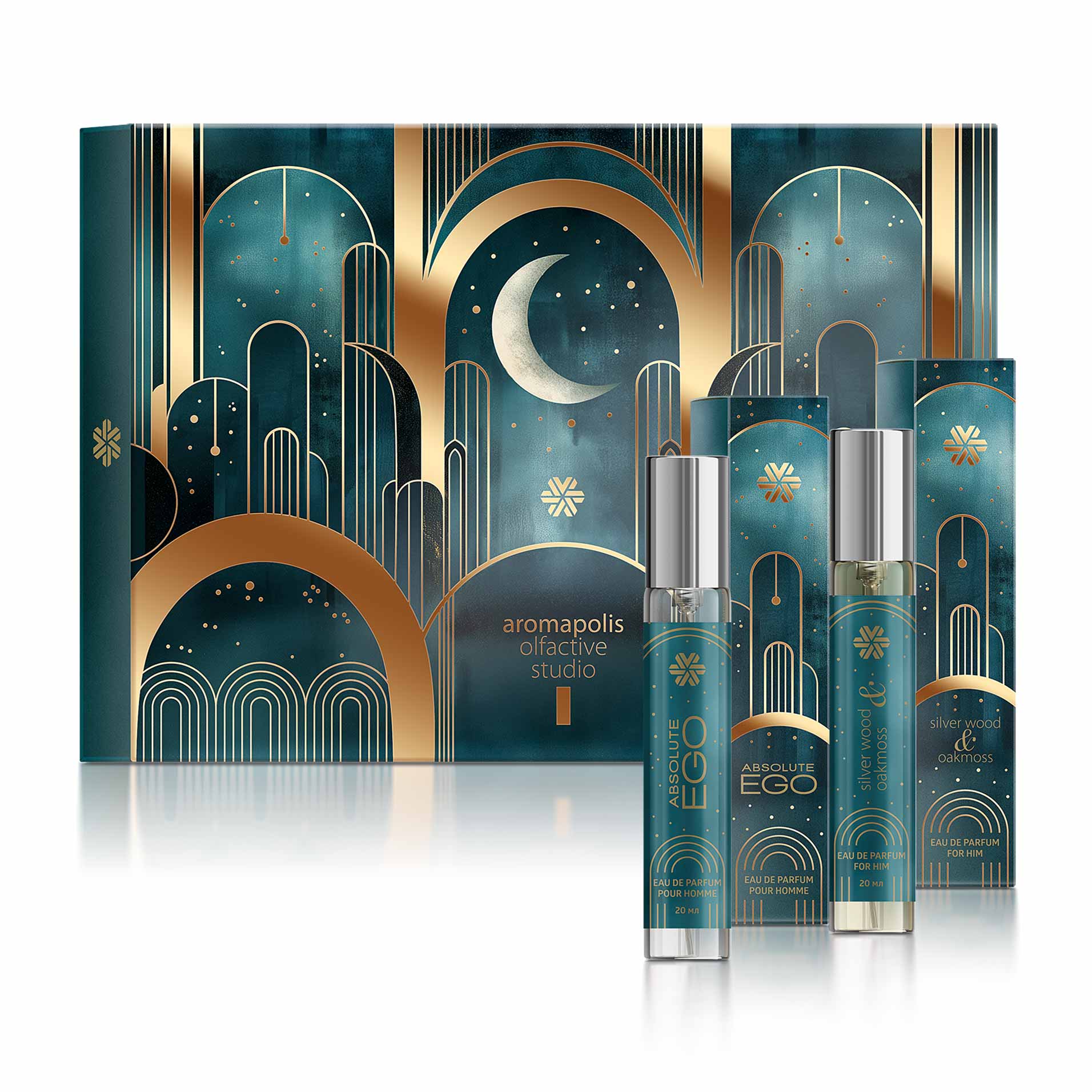 Подарочный набор ароматов для него Force de la Lune (Сила Луны) - Aromapolis Olfactive Studio