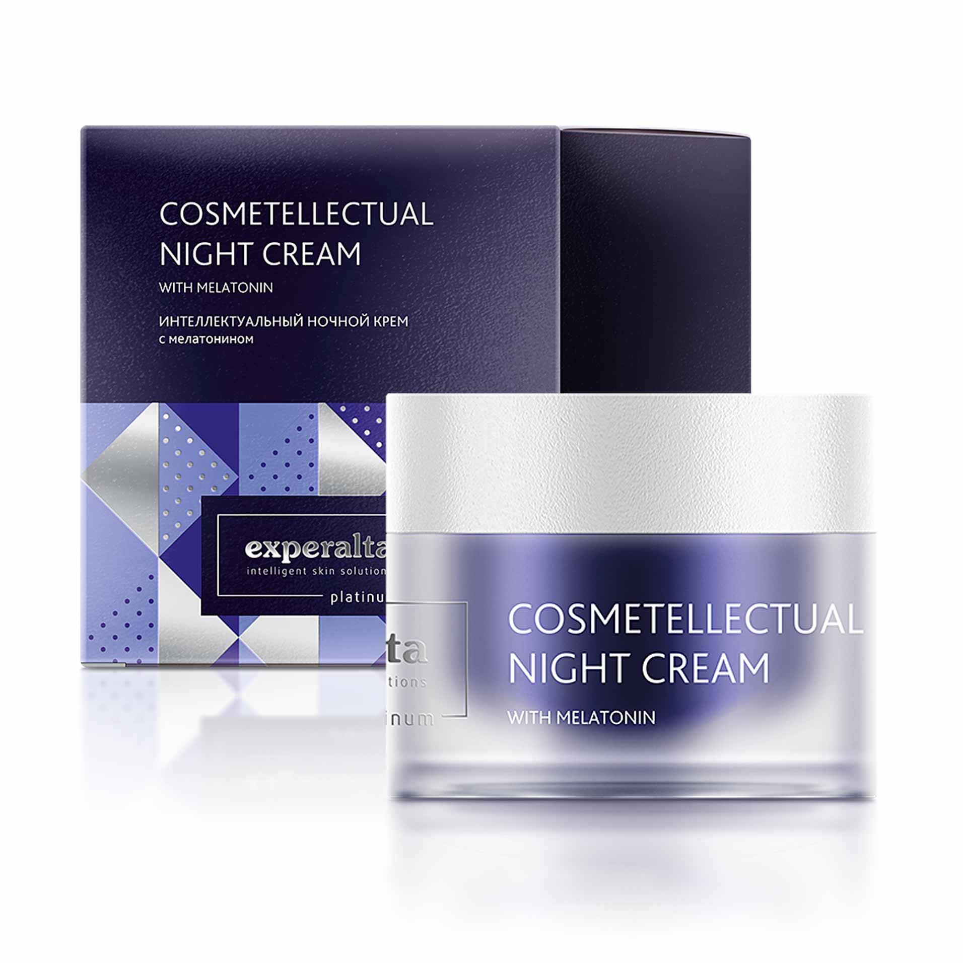 Интеллектуальный ночной крем с мелатонином - Experalta Platinum