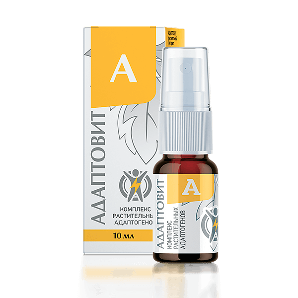 Энергомодулирующий комплекс в формате спрея - Адаптовит