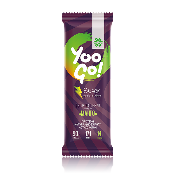 Detox-батончик со вкусом «Манго» - Yoo Gо
