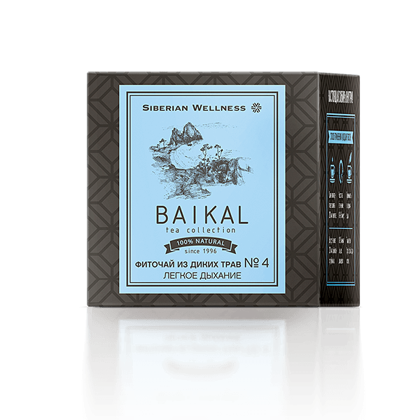 Фиточай из диких трав № 4 (Легкое дыхание) - Baikal Tea Collection